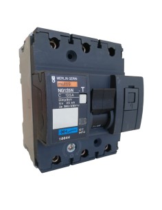 Schneider/merlin gerin 18644 circuit breaker magnetothermic ng125 3p 125a 25k c 4.5 modules